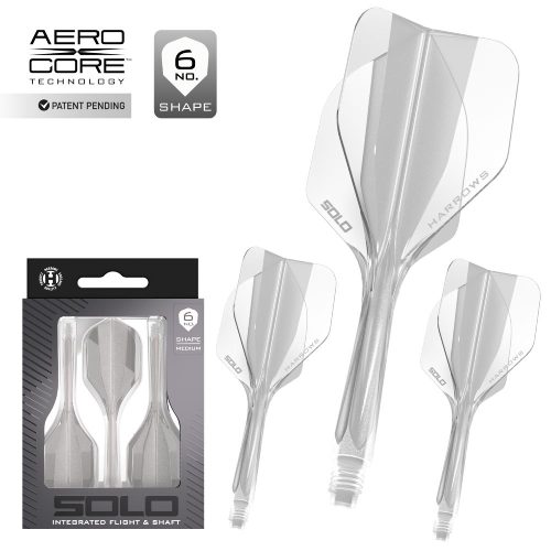 Harrows Flightsystem Solo 6 Transparent