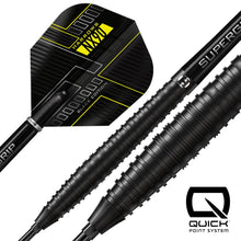 Harrows Steel Dart Set NX90 Black Edition Tapered Quick Point