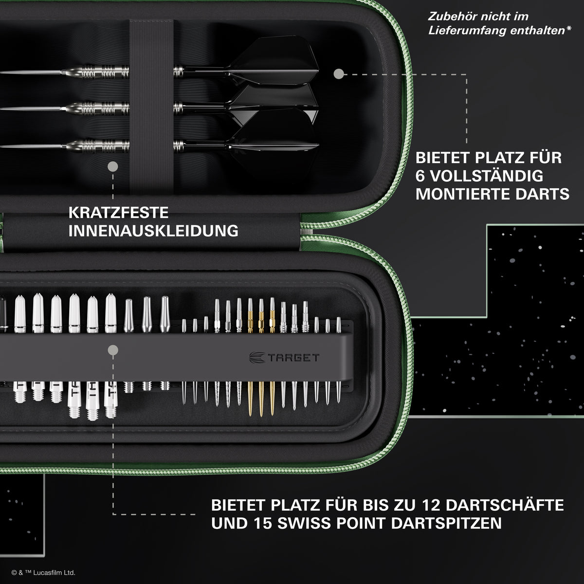 Target Star Wars Boa Dartcase - Grogu