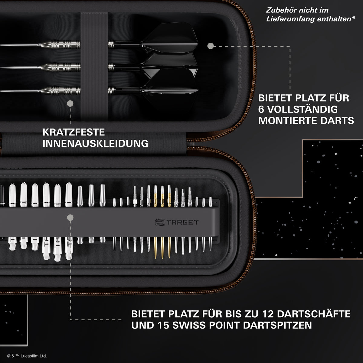 Target Star Wars Boa Dartcase - Mandalorian