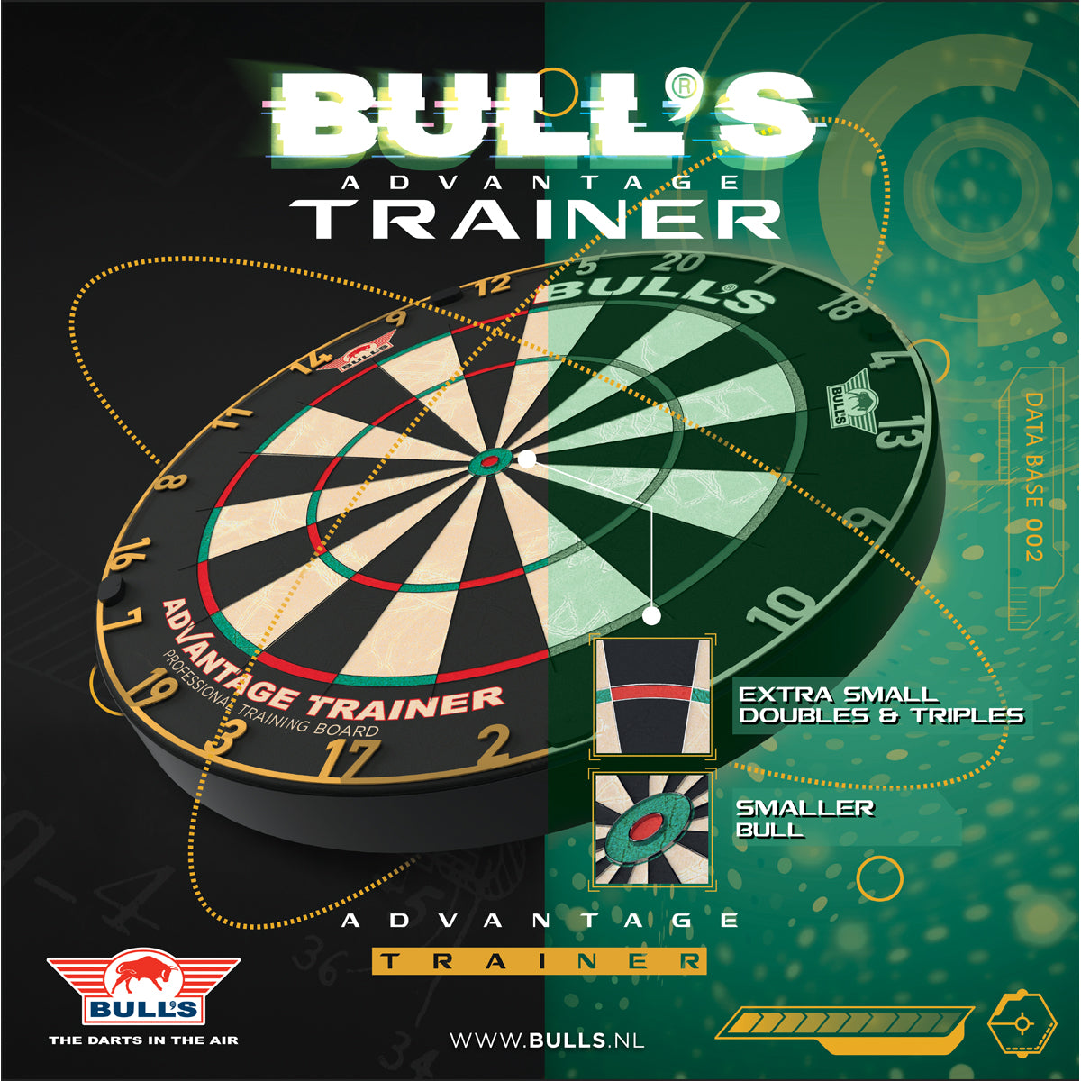Bulls Advantage 7.01 Trainer Dartboard