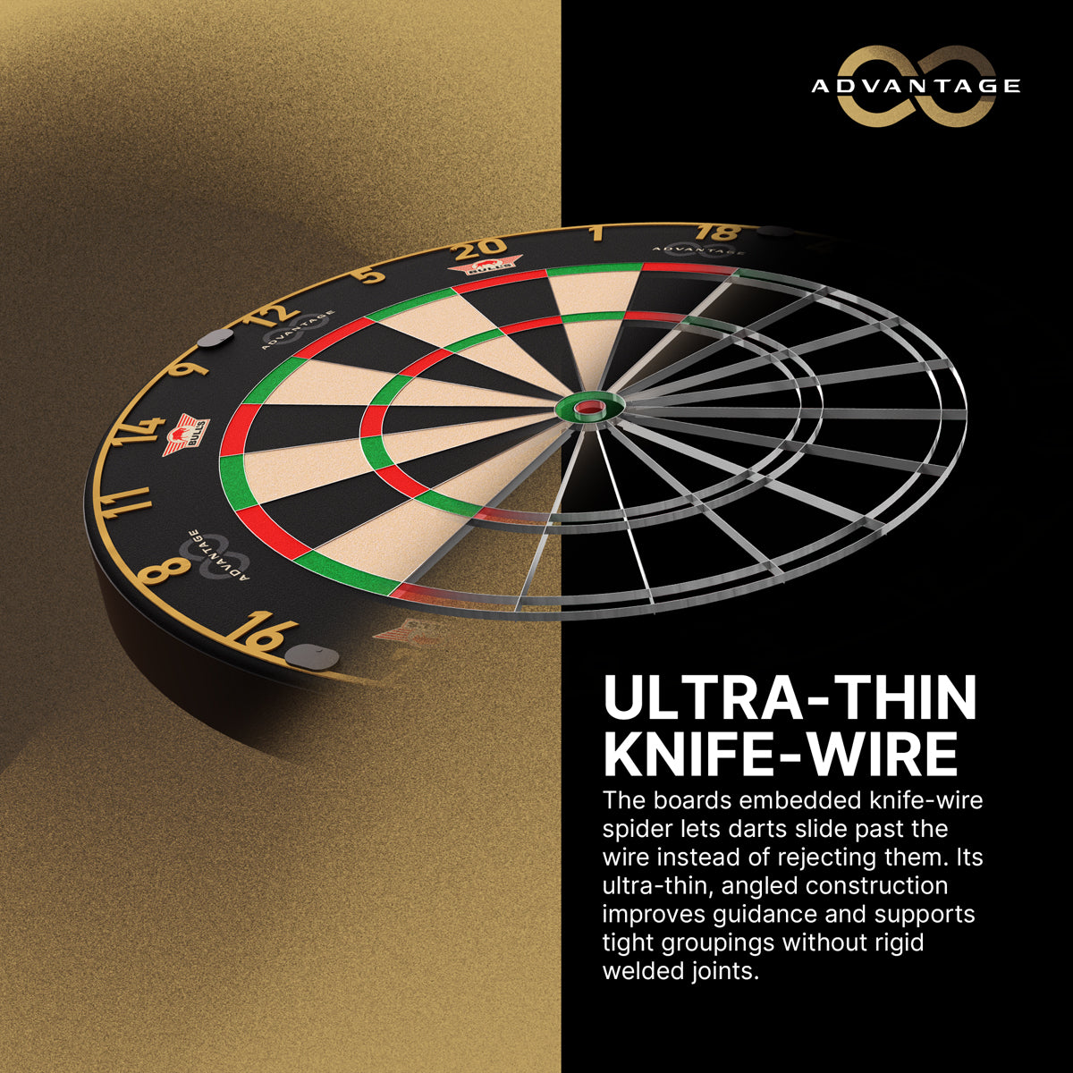 Bulls Advantage 8 Dartboard