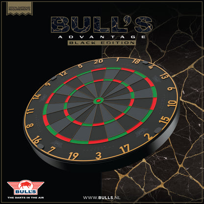 Bulls Advantage Black Edition Dartboard
