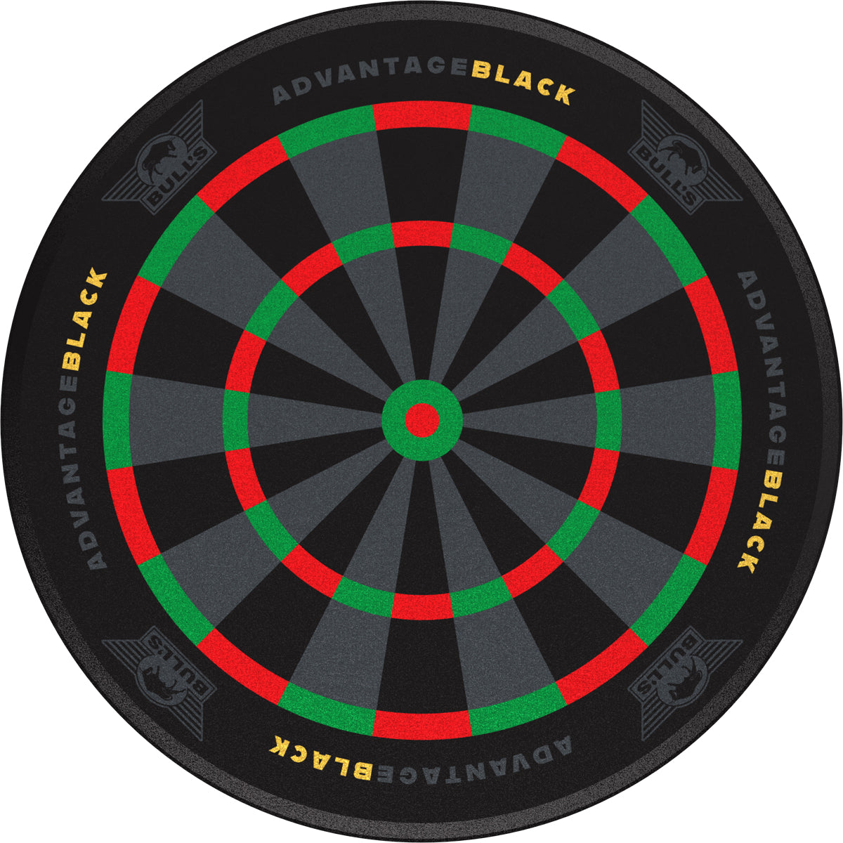Bulls Advantage Black Mini Dartboard