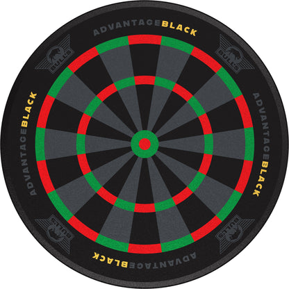 Bulls Advantage Black Mini Dartboard