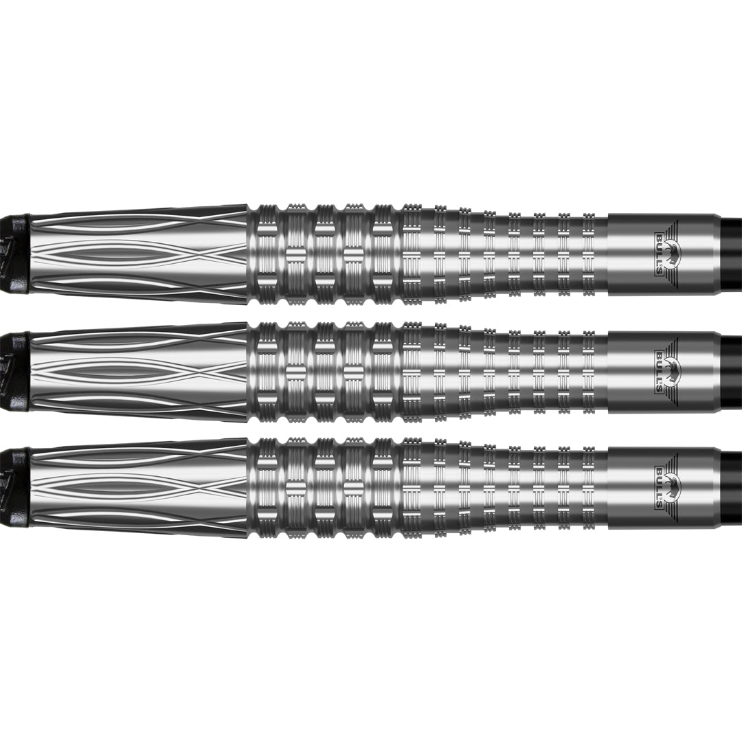 Bulls Dart Set Smoke Silver Ash 20g