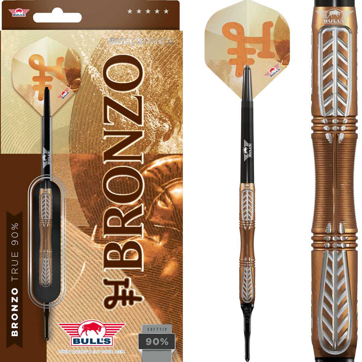 Bulls Dart Set Bronzo True 18g