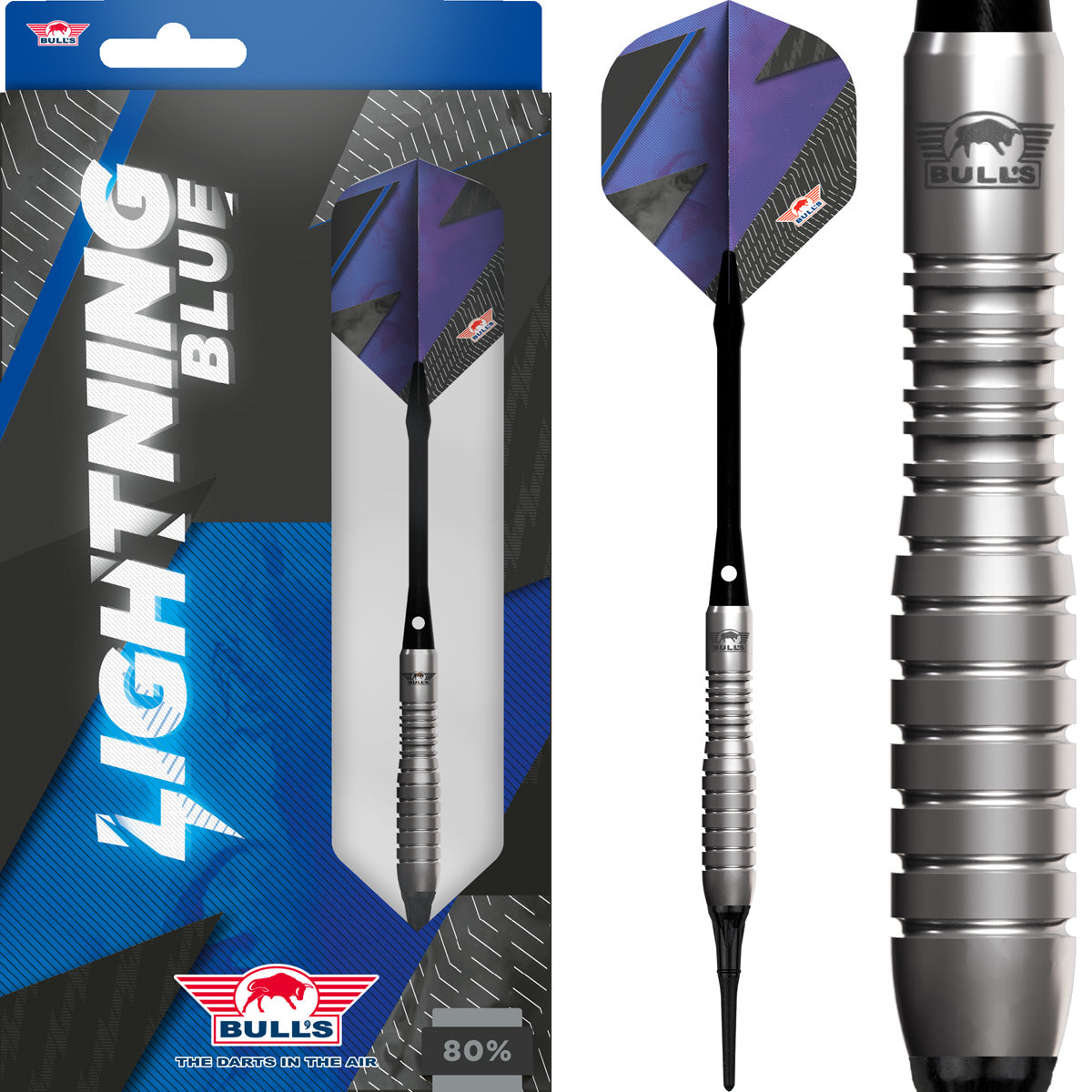 Bulls Dart Set Lightning Blue 20g