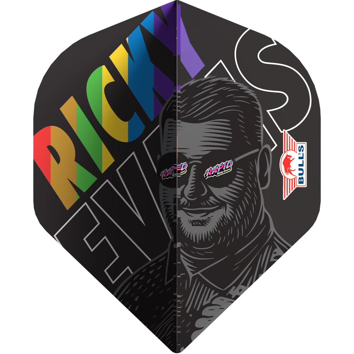 Bulls Flight Ricky Evans 95 No2