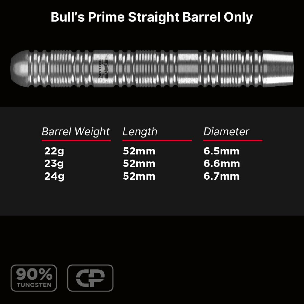 Bulls Steel Barrel Set Prime Straight CP