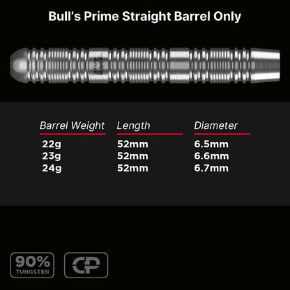 Bulls Steel Barrel Set Prime Straight CP