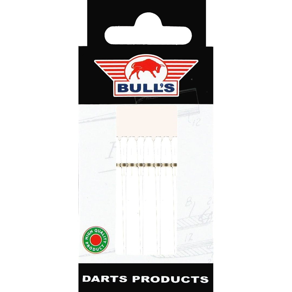 Bulls Nylon Schaft Long Weiß 66mm 5 Sets