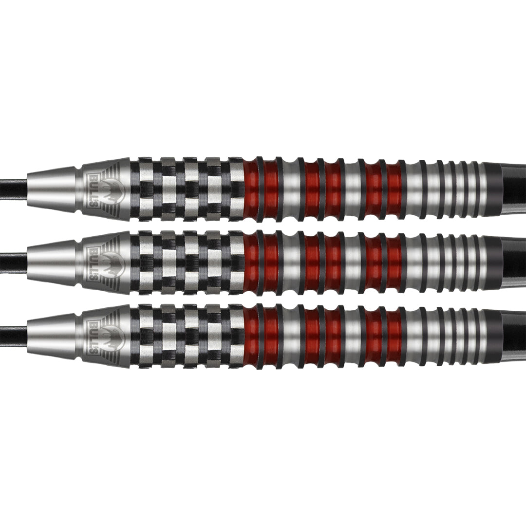 Bulls Steel Dart Set Smoke A
