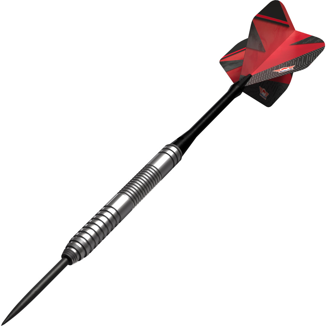 Bulls Steel Dart Set Lightning Red