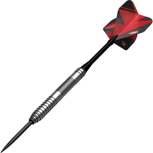 Bulls Steel Dart Set Lightning Red