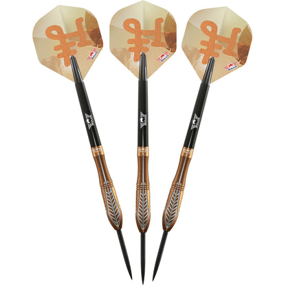 Bulls Steel Dart Set Bronzo Nova