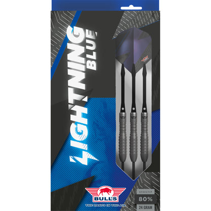 Bulls Steel Dart Set Lightning Blue