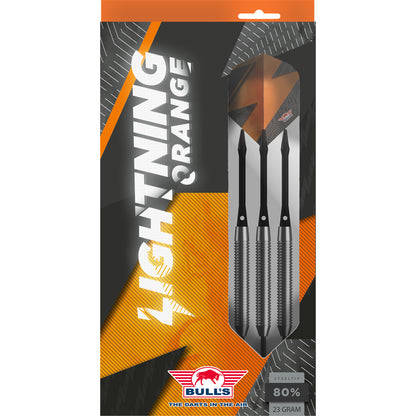 Bulls Steel Dart Set Lightning Orange