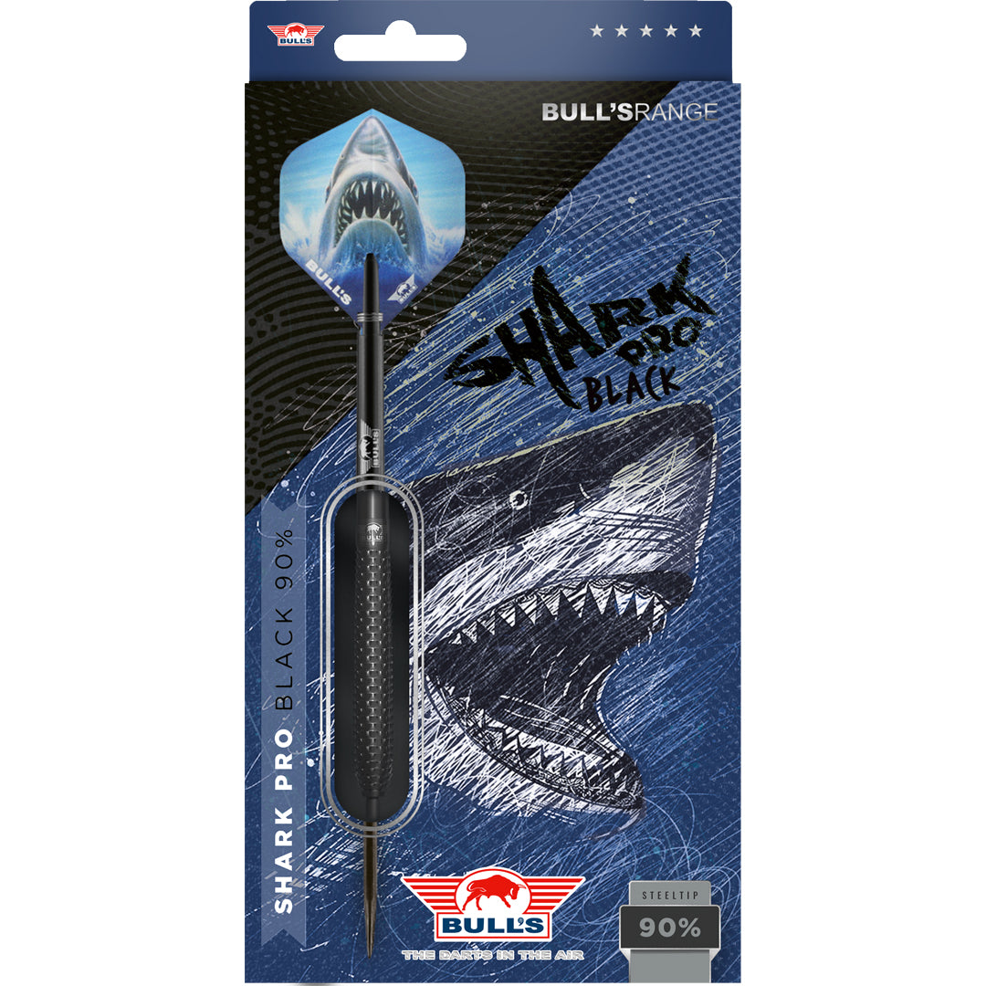 Bulls Steel Dart Set Shark Pro Black