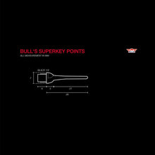Bulls Superkey Spitzen 1/4" (1000 Stück)