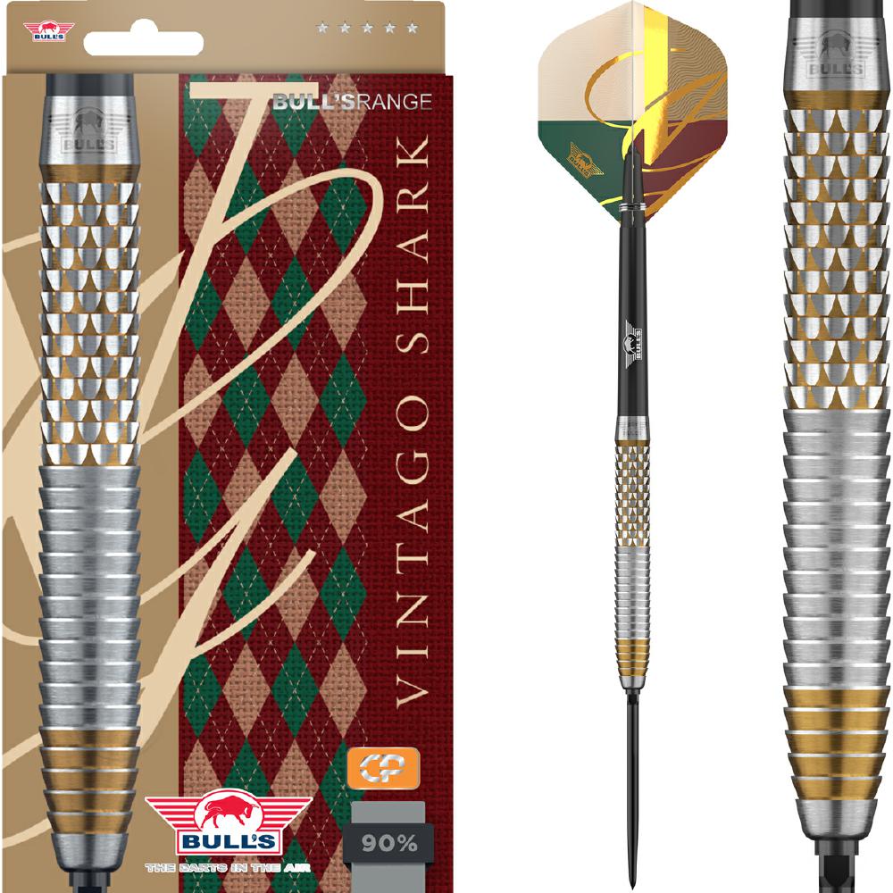 Bulls Steel Dart Set Vinatgo Shark CP