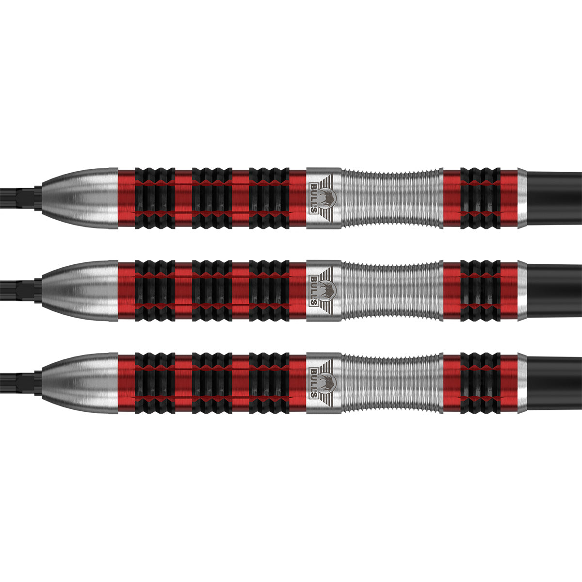 Bulls Smoke Red Ember CP Steel Dart