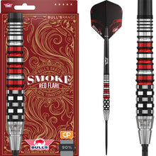 Bulls Smoke Red Flare CP Steel Dart
