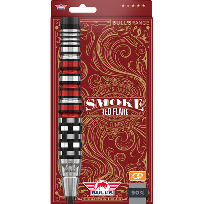 Bulls Smoke Red Flare CP Steel Dart