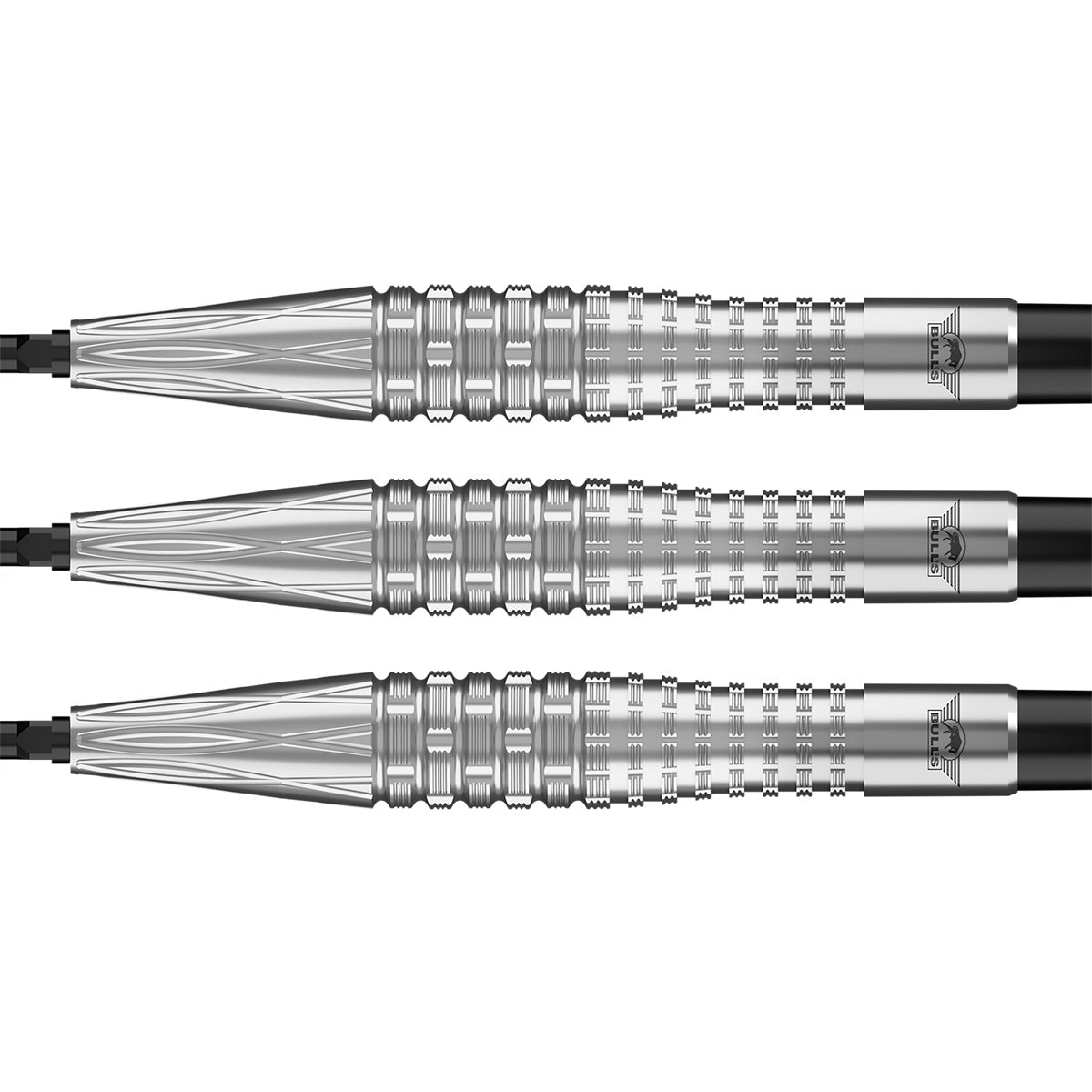 Bulls Smoke Silver Ash CP Steel Dart