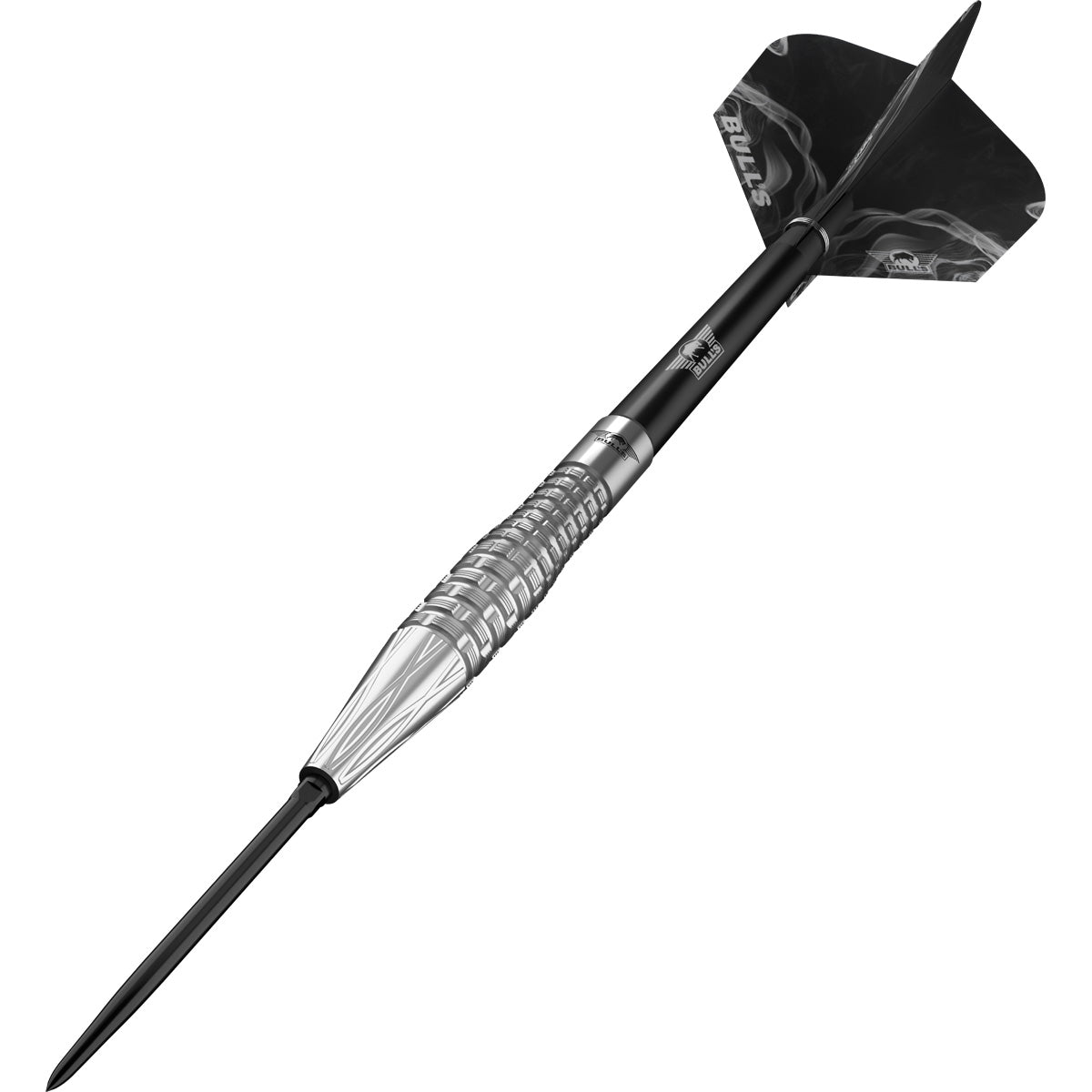 Bulls Smoke Silver Ash CP Steel Dart