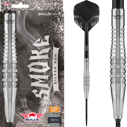 Bulls Smoke Silver Ash CP Steel Dart