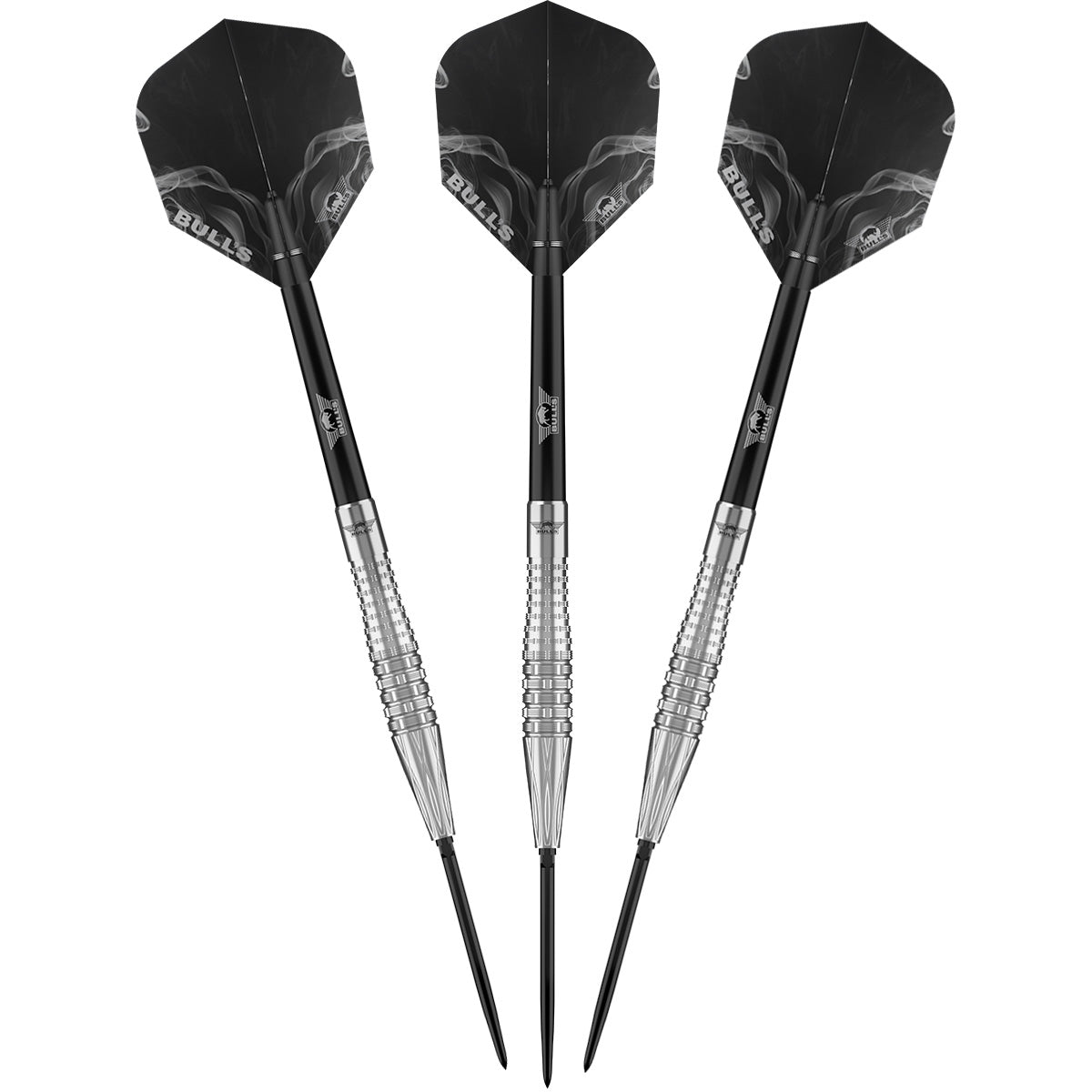 Bulls Smoke Silver Ash CP Steel Dart