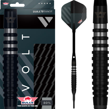 Bulls Volt Black 18g Soft Dart