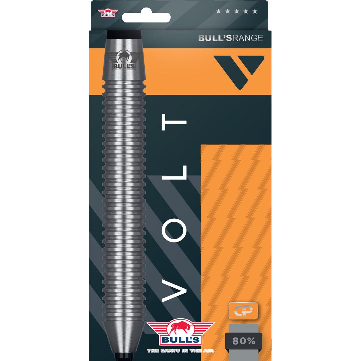 Bulls Volt Orange CP Steel Dart