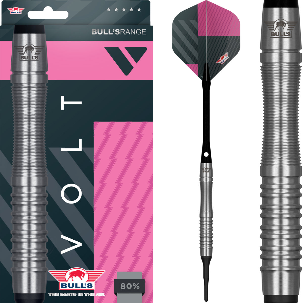 Bulls Volt Pink 19g Soft Dart