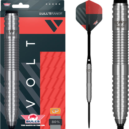Bulls Volt Red CP Steel Dart