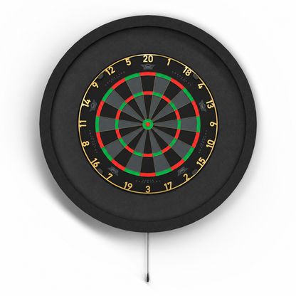 Bull’s Advantage Black Edition Dartboard x Bull’s Lumo XL Surround Light System – Bundle