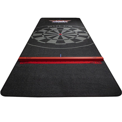 Dartmatte Bulls Darts mit Oche 300x90cm