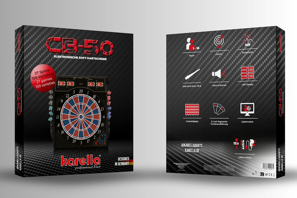 Elektronisches Dartboard Karella CB50