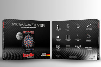 Elektronisches Dartboard Karella Premium Silver