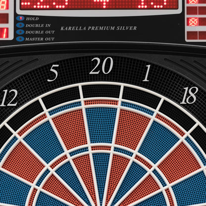 Elektronisches Dartboard Karella Premium Silver