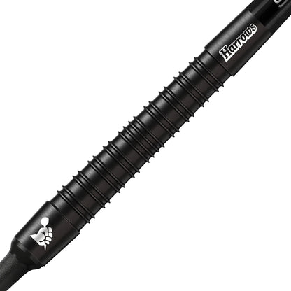Harrows Dart Set Supergrip Black Edition