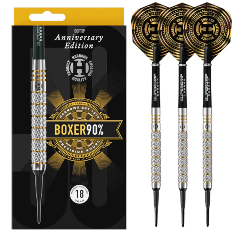 Harrows Dart Set Anniversary Boxer Parallel 18g