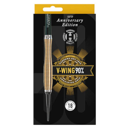 Harrows Dart Set Anniversary V-Wing 18g