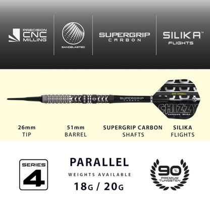 Harrows Dart Set Dave Chisnall Series 4