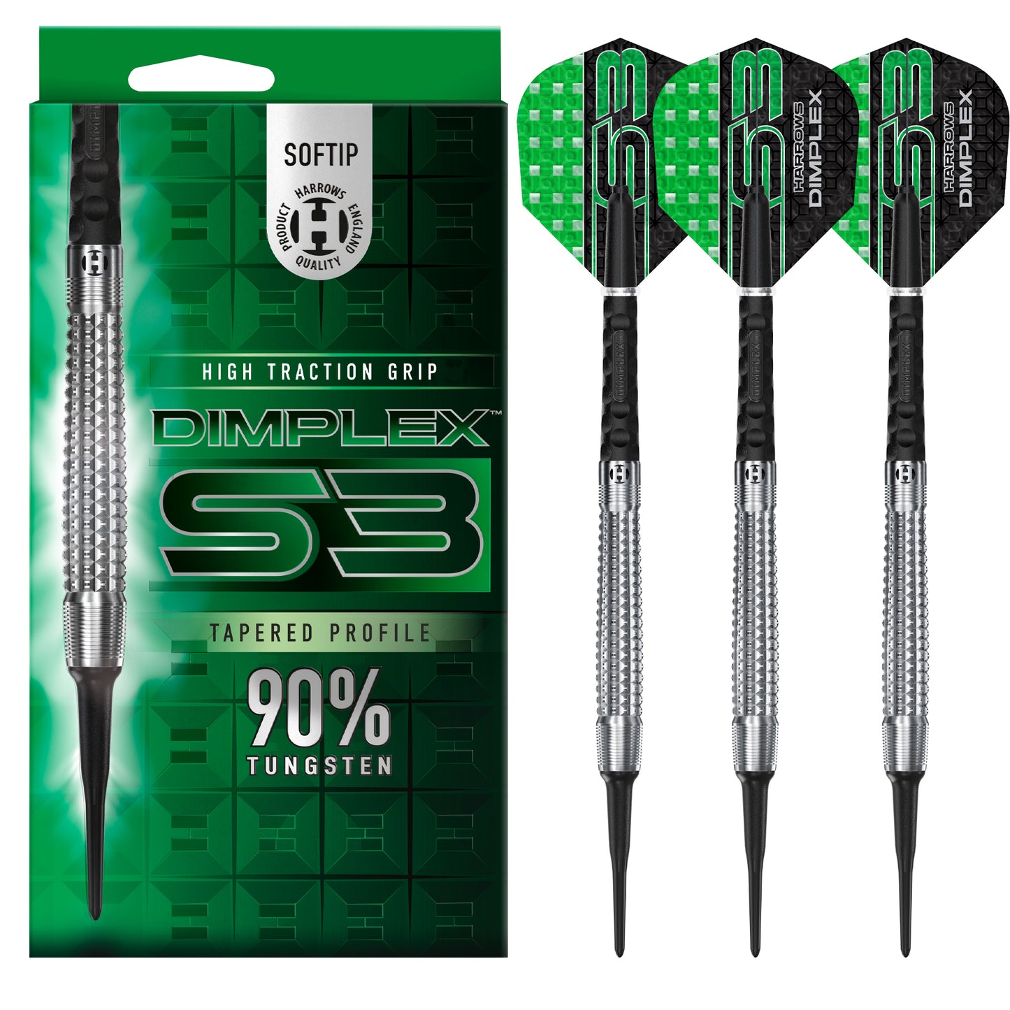 Harrows Dart Set Dimplex Tapered