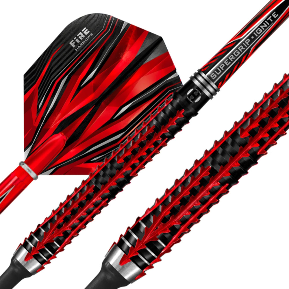 Harrows Dart Set Fire Inferno