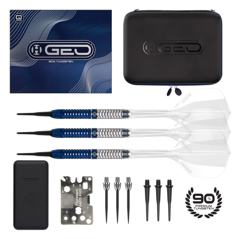 Harrows Dart Set Geo Parallel