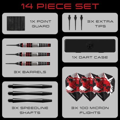 Harrows Dart Set Heavy Metal 18g