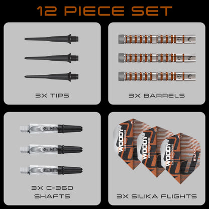Harrows Dart Set Luke Woodhouse Series 3